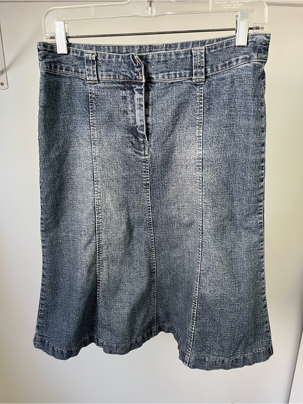 Y2K Request Vivienne High-Waist Knee-Length Denim Skirt Size 7 - Picture 3 of 8